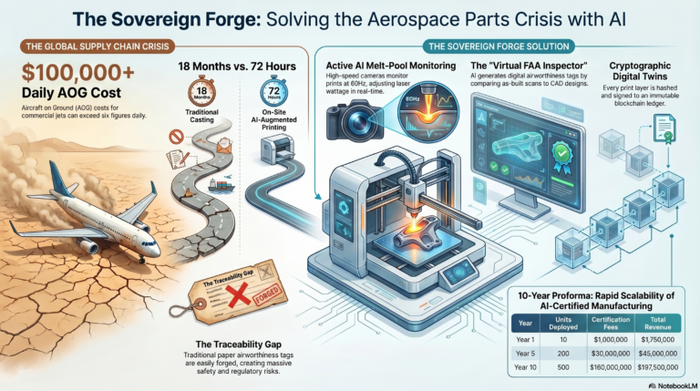 Strategic Investment Case: Transitioning to Sovereign Point-of-Use Manufacturing for Global Aerospace