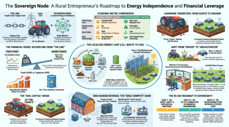 The Sovereign Node: How Rural Entrepreneurs are Decoupling from the Global Entropy Trap