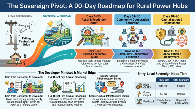 The Sovereign Shift: A 90-Day Action Plan for Rural Industrial Autonomy