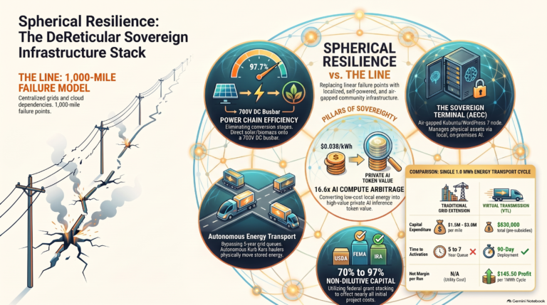 The Sovereign Infrastructure Stack: Spherical Resilience and Decentralized Architecture